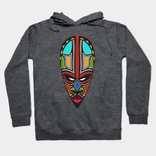 African Tribal Mask Hoodie